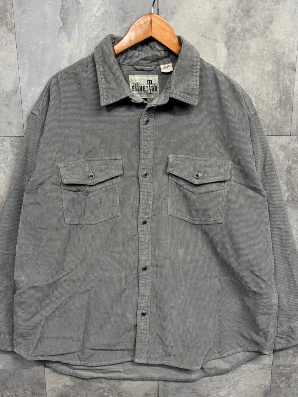 Levi's SilverTab Corduroy Shirt Jacket L 90s